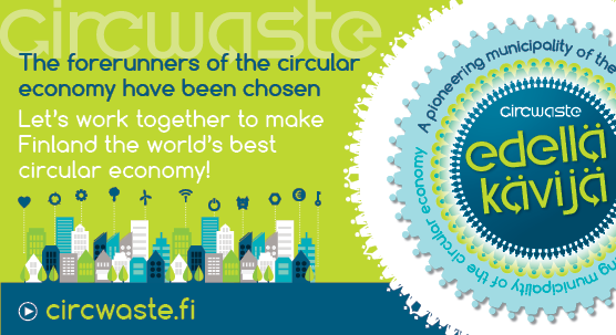 The forerunners of the circular economy have been chosen. Let's work together to make Finland the world's best circular economy!